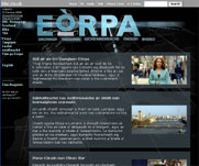 The website of the Gaelic affairs website, Eňrpa. BBC Eňrpa