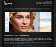 A new health and beauty centre based in Harris Hebrides Harmony front page